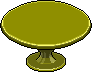 Anniversary Round Dining Table Habbo Origins rare