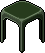 Deep Moss Occasional Table Habbo Origins rare