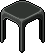 Charcoal Occasional Table Habbo Origins rare