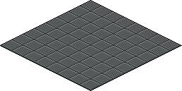 Floor Tiles [Black] Habbo Origins rare