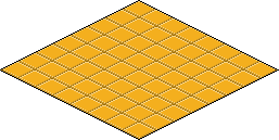 Floor Tiles [Orange] Habbo Origins rare