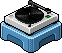 Cerulean Habbo Turntable Habbo Origins rare