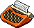 Typewriter Habbo Origins rare