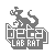 Grey Beta Lab Rat badge
