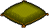 Anniversary Green Pillow