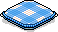 Blue Picnic Pillow Habbo Origins rare