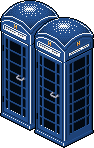 Deep Lagoon Phone Box Habbo Origins rare
