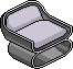 Lavender Mist Armchair Habbo Origins rare