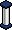 Midnight Blue Marble Pillar