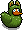 Mossy Green Duck Habbo Origins rare