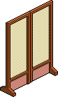 Pink Oriental Screen Habbo Origins rare