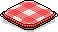 Red Picnic Pillow Habbo Origins rare