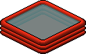 Red Summer Pool Habbo Origins rare