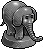 Silver Elephant Habbo Origins rare