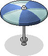 Sky Blue Parasol
