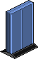 Sky Blue Spaceship Door Habbo Origins rare
