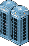 Summer Sky Phone Box Habbo Origins rare