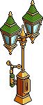 Victorian Street Light Habbo Origins rare