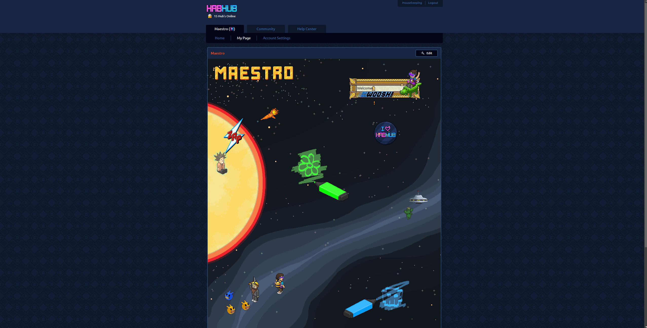 HabHub MyPage